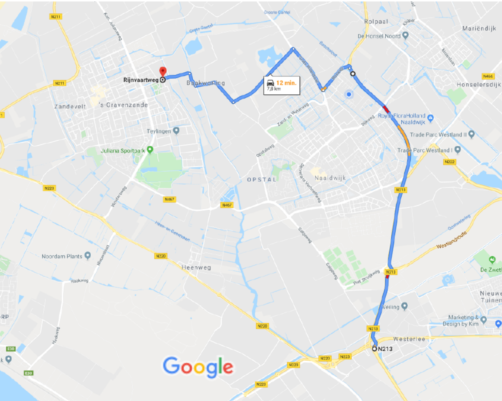 omleiding asfalteringswerkzaamheden Omleidingsroute week 47 en 48